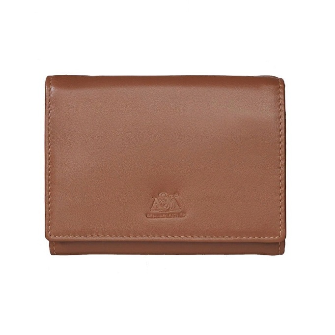 Кошелек женский A&M арт.3658 tan brown