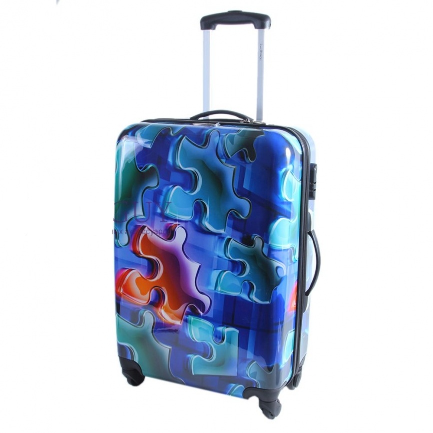 Чемодан большой Best Bags арт.Б-23450470 Puzzle