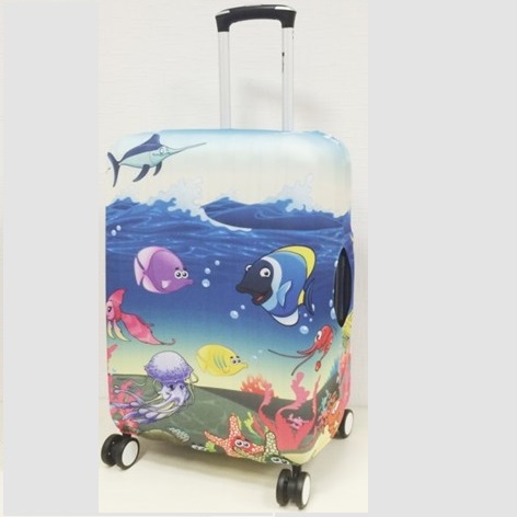 Чехол для чемодана средний Best Bags арт.3369960-M-OCEAN